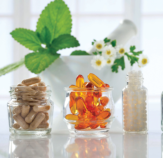 46725297 - alternative health care fresh herbal ,dry and herbal capsule with mortar